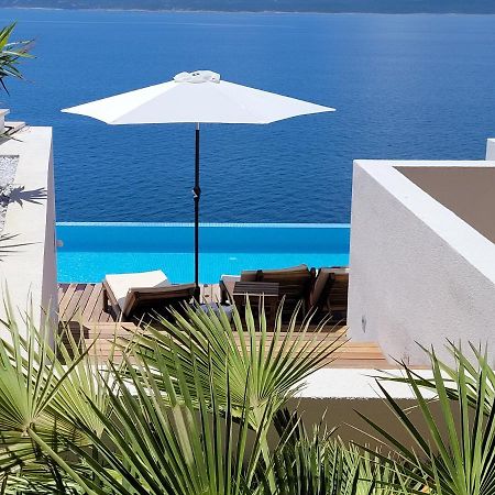 Luxury Apartments Villa Ruzmarina With New Heated Infinity Pool And Lounge Area Marusici  Zewnętrze zdjęcie