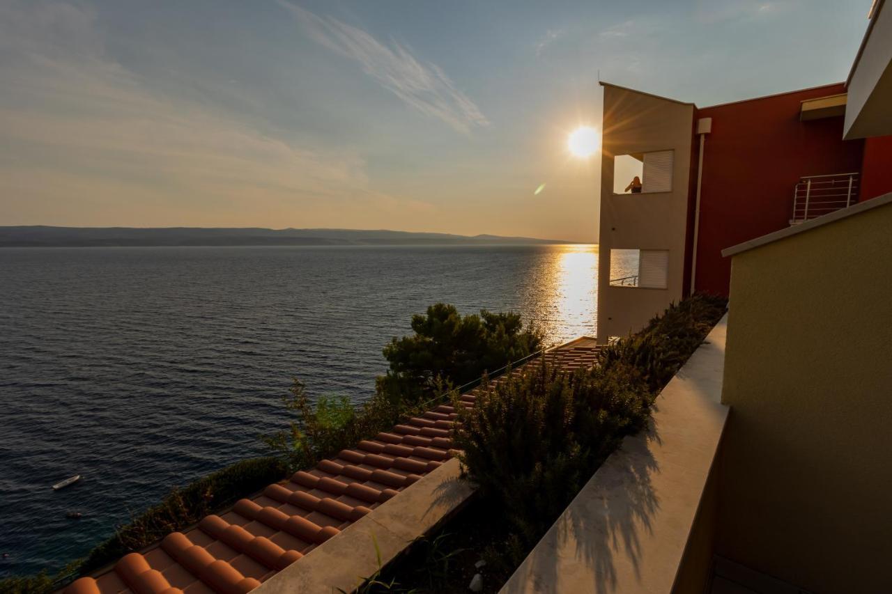 Luxury Apartments Villa Ruzmarina With New Heated Infinity Pool And Lounge Area Marusici  Zewnętrze zdjęcie