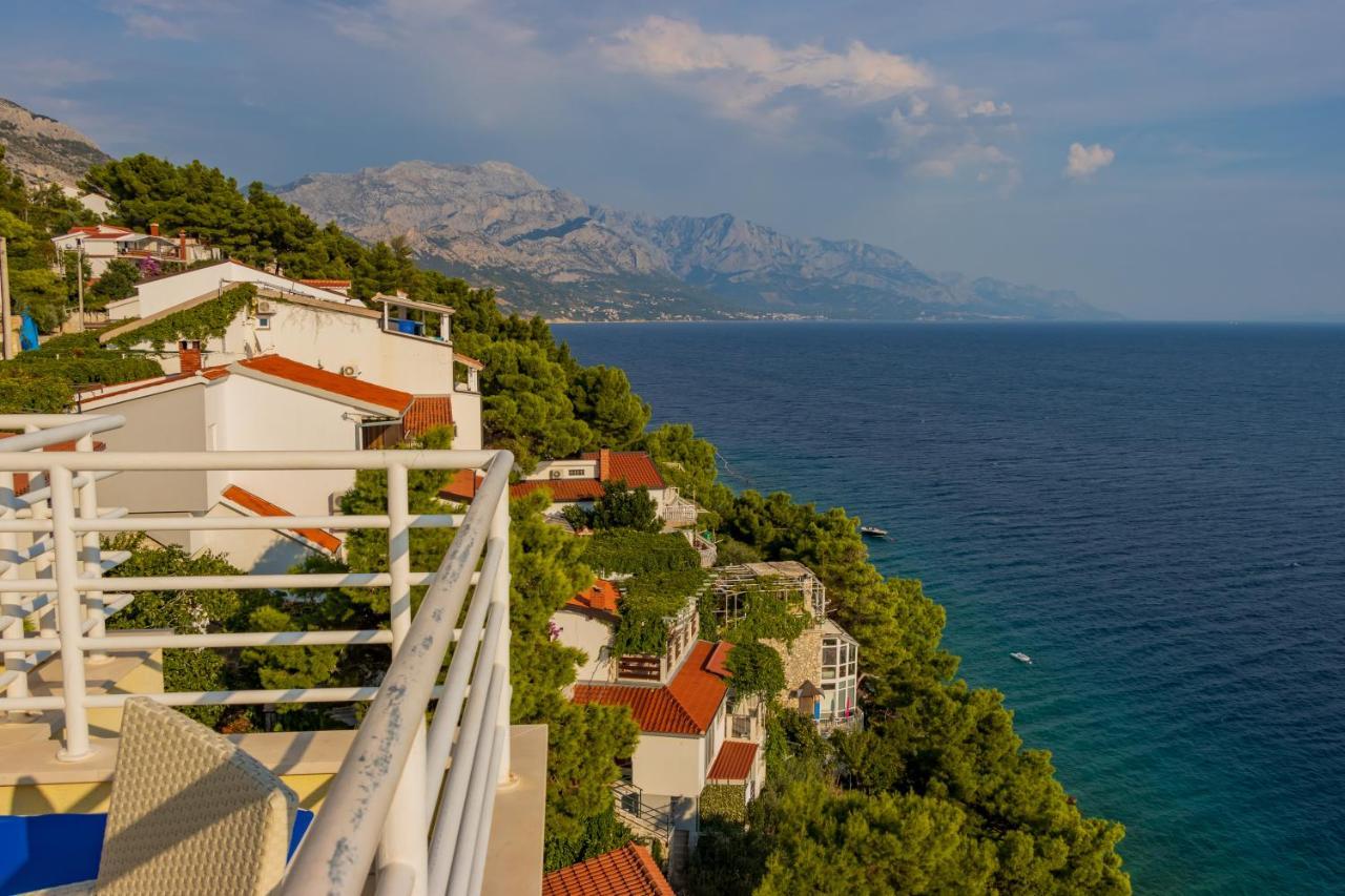 Luxury Apartments Villa Ruzmarina With New Heated Infinity Pool And Lounge Area Marusici  Zewnętrze zdjęcie