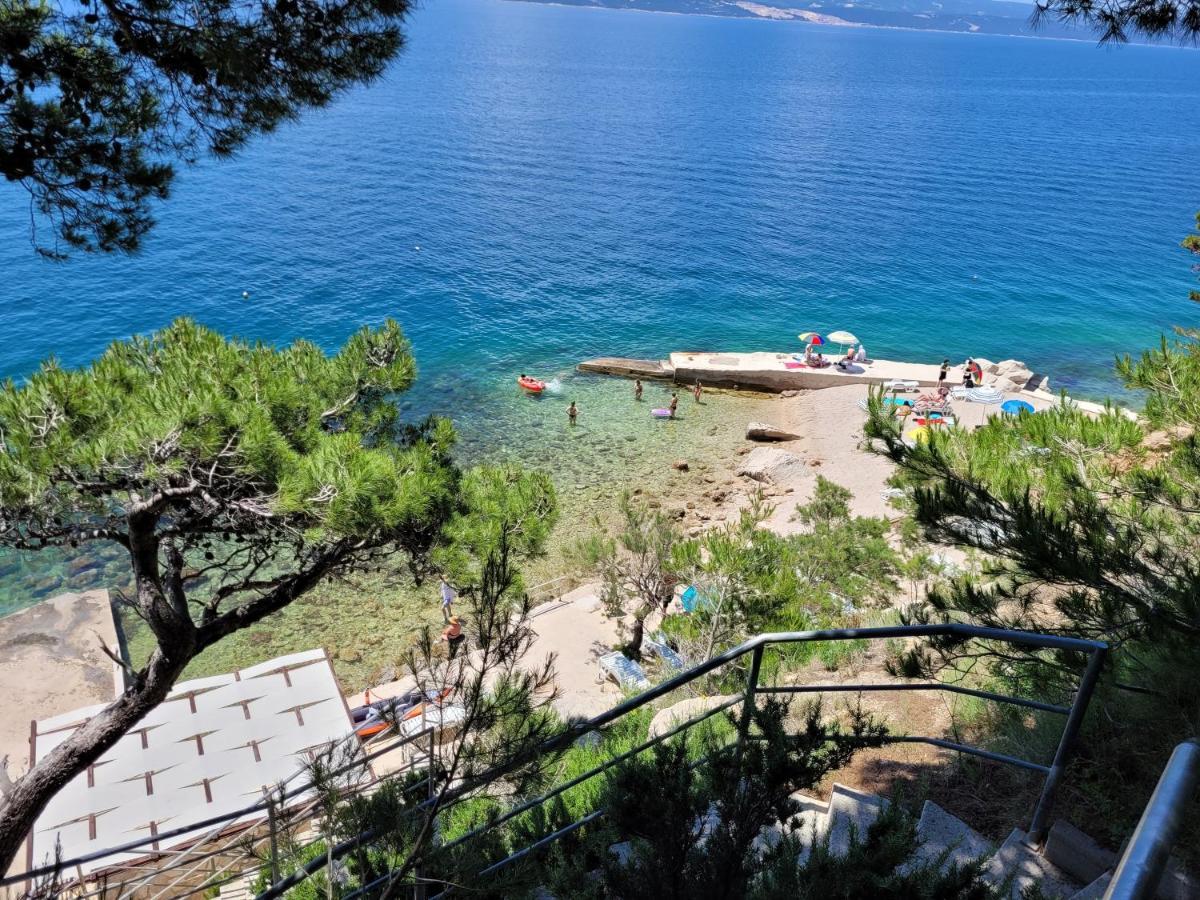 Luxury Apartments Villa Ruzmarina With New Heated Infinity Pool And Lounge Area Marusici  Zewnętrze zdjęcie