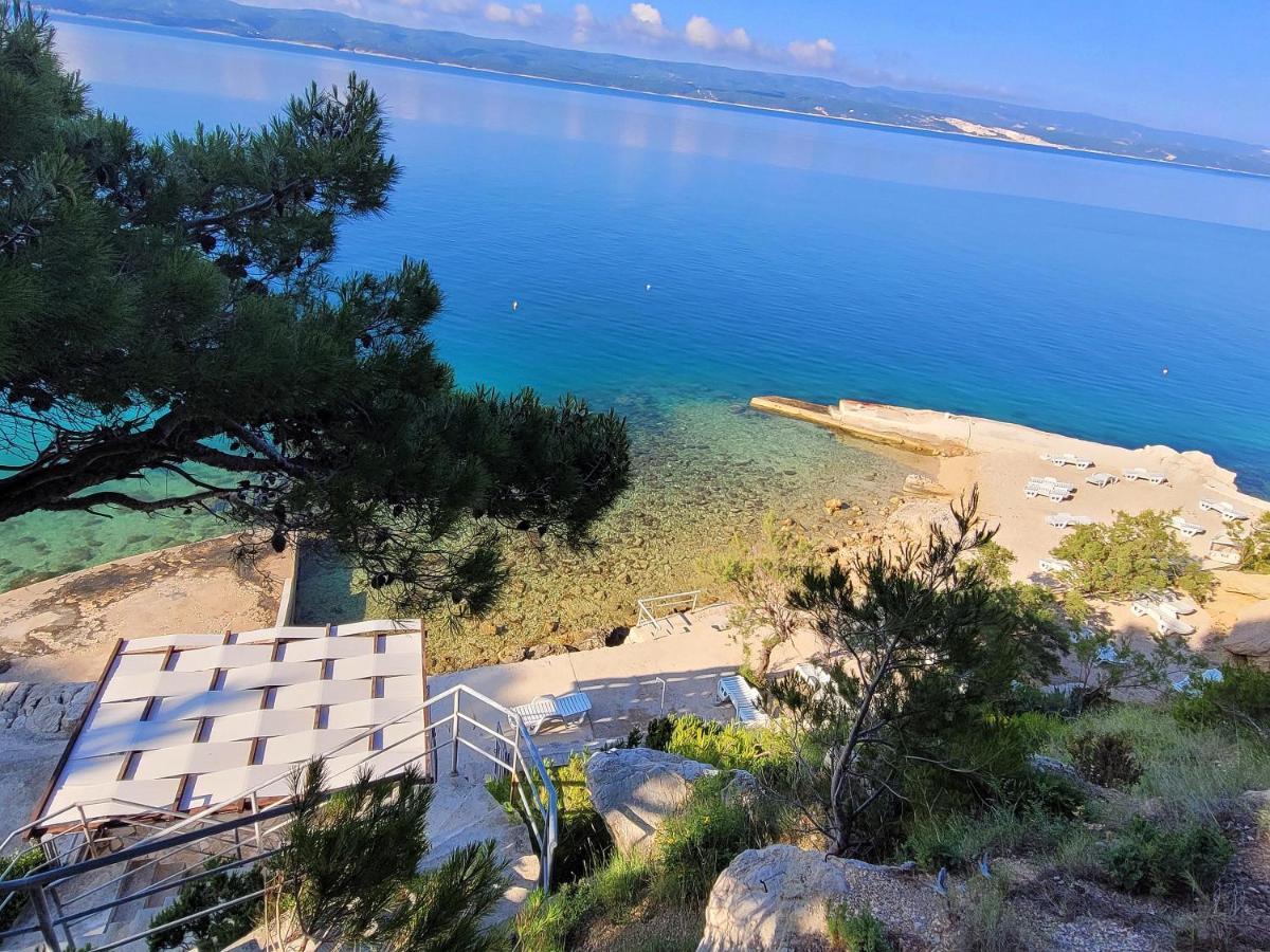 Luxury Apartments Villa Ruzmarina With New Heated Infinity Pool And Lounge Area Marusici  Zewnętrze zdjęcie